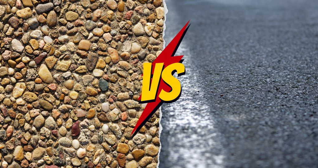 Béton désactivé ou enrobé