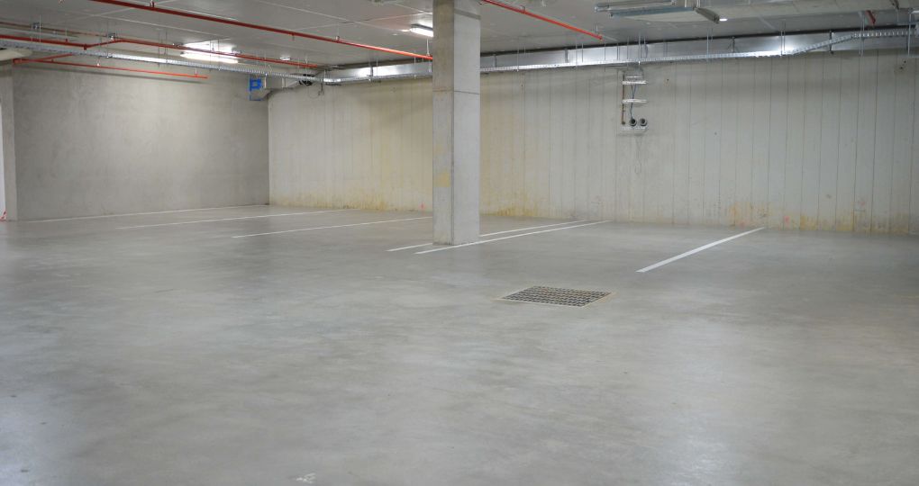 Béton lissé pour garage