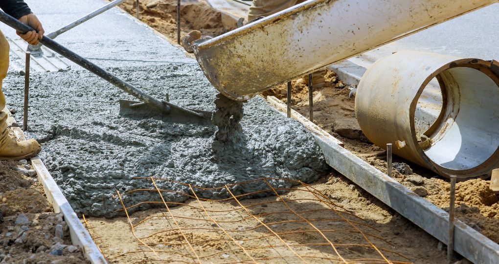 Usages courants du béton à prise rapide