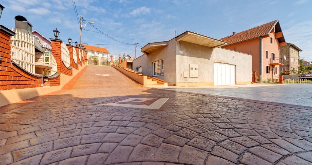 béton teinté imprime