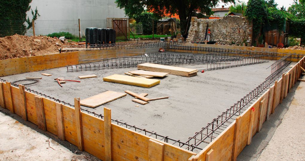 dalle en béton pour un abri de jardin