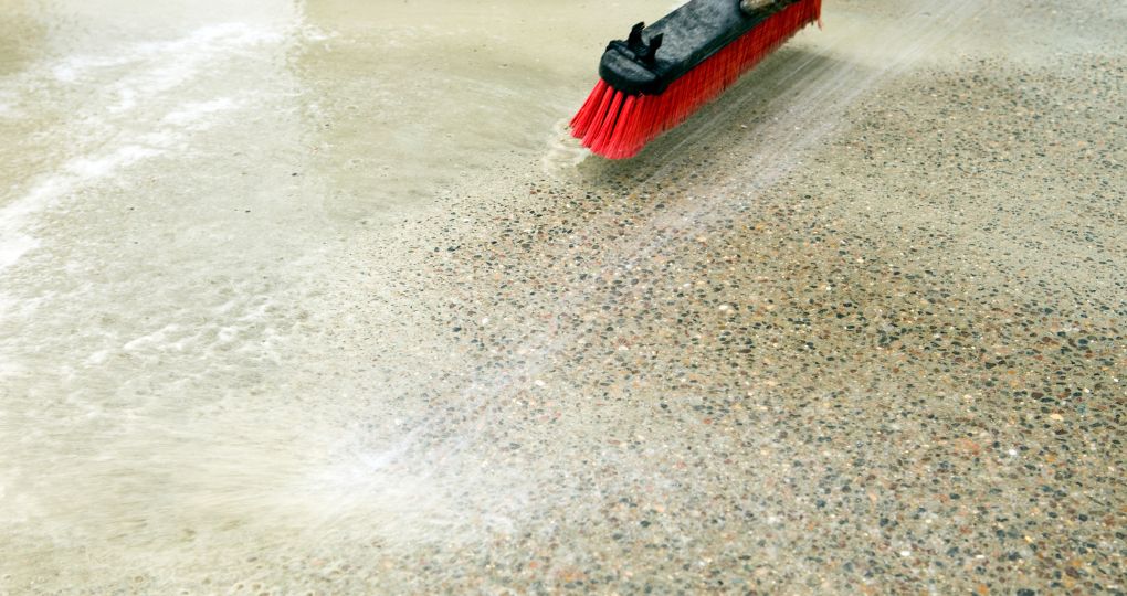 lavage beton desactive