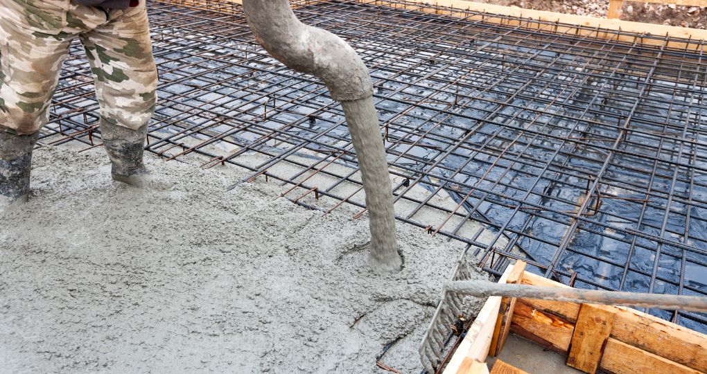béton de fondation efficace