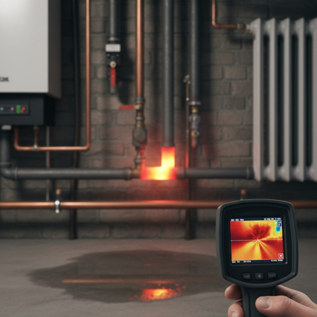 Comment détecter une fuite dans un système de chauffage?