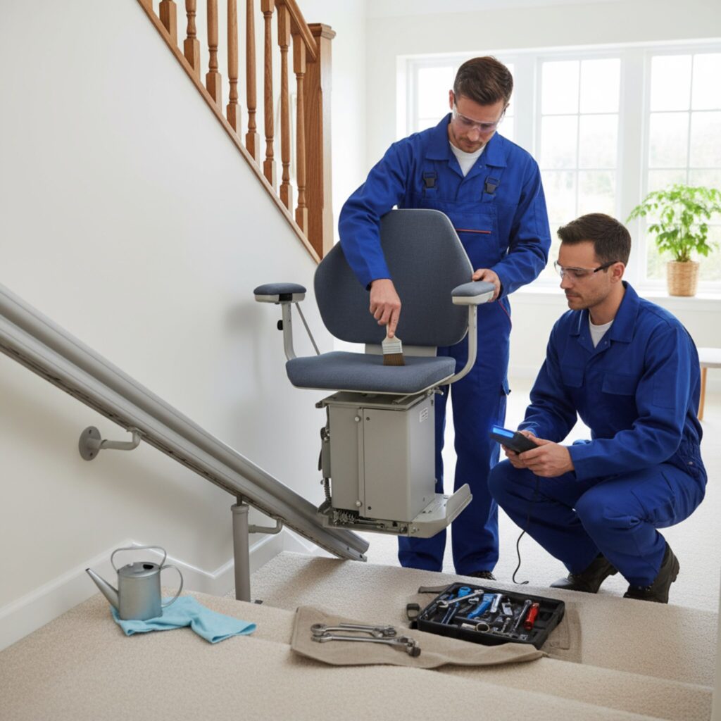 Comment entretenir un monte-escalier?