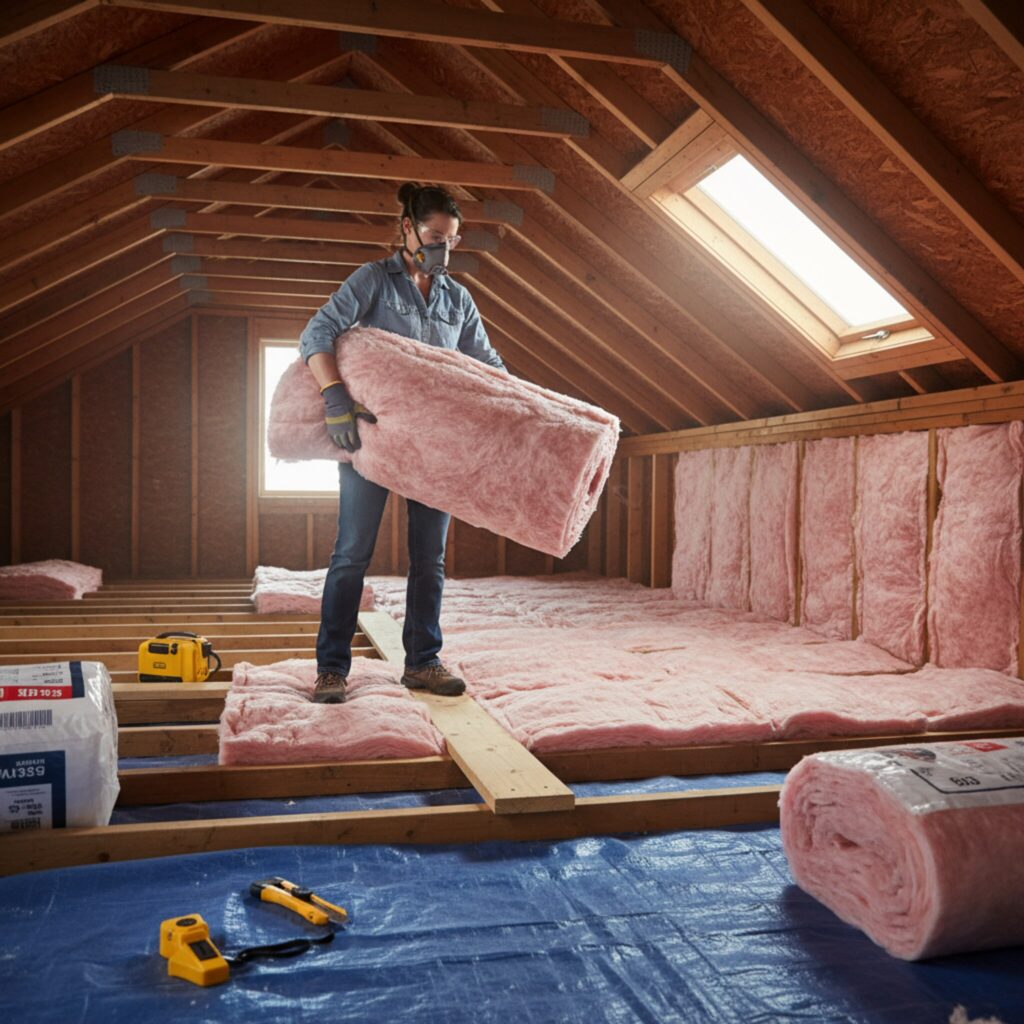 Comment poser soi-même de l'isolant?
