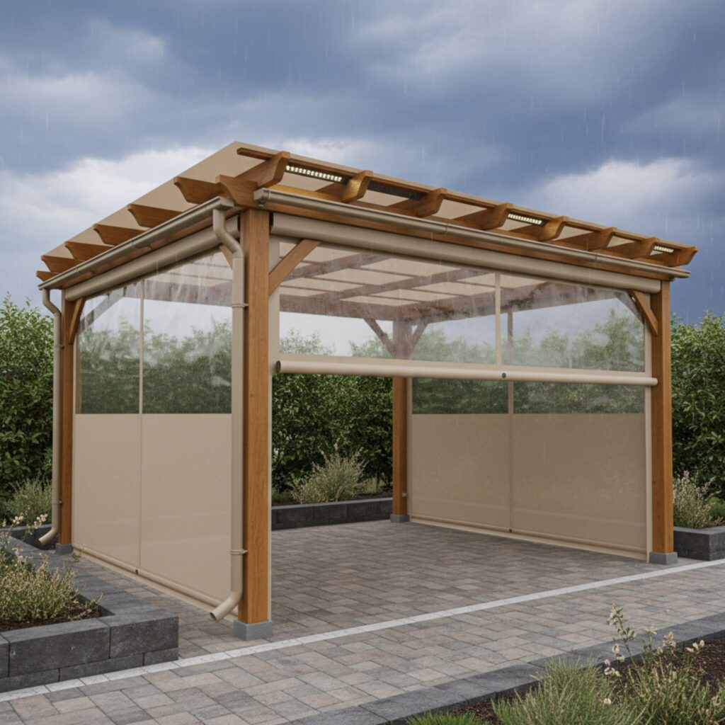 Comment protéger sa pergola des intempéries?