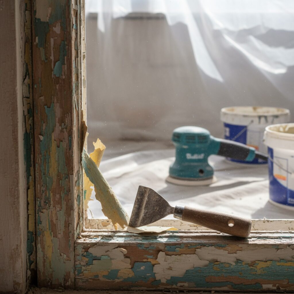 Faut-il décaper l’ancienne peinture avant rénovation?