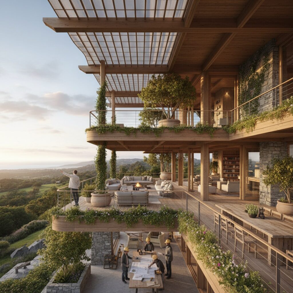 Faut-il un architecte pour une grande véranda?