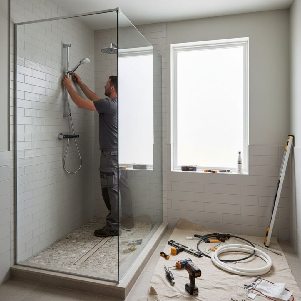 Faut-il un professionnel pour poser une douche à l’italienne?