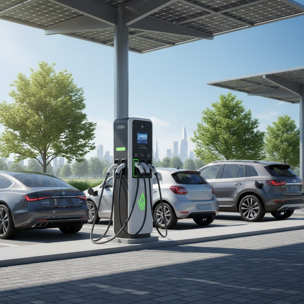 La borne de recharge est-elle compatible avec tous les véhicules électriques?