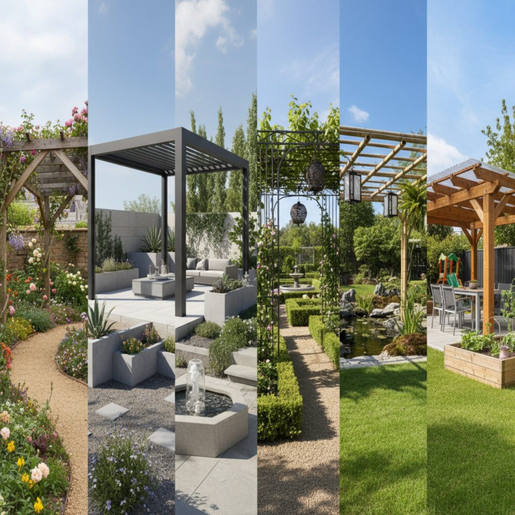 La pergola est-elle adaptée à tous les types de jardin?