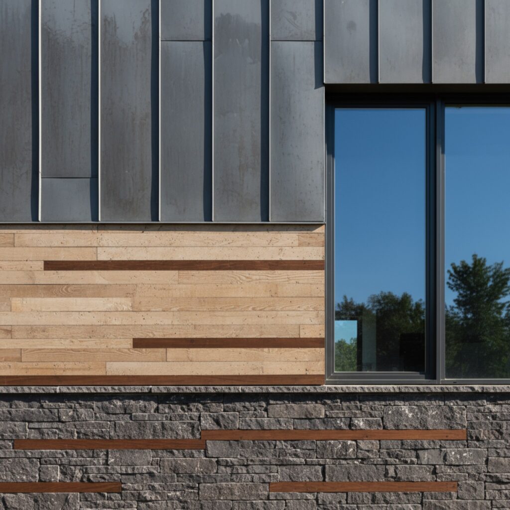 Quels matériaux pour une façade résistante?