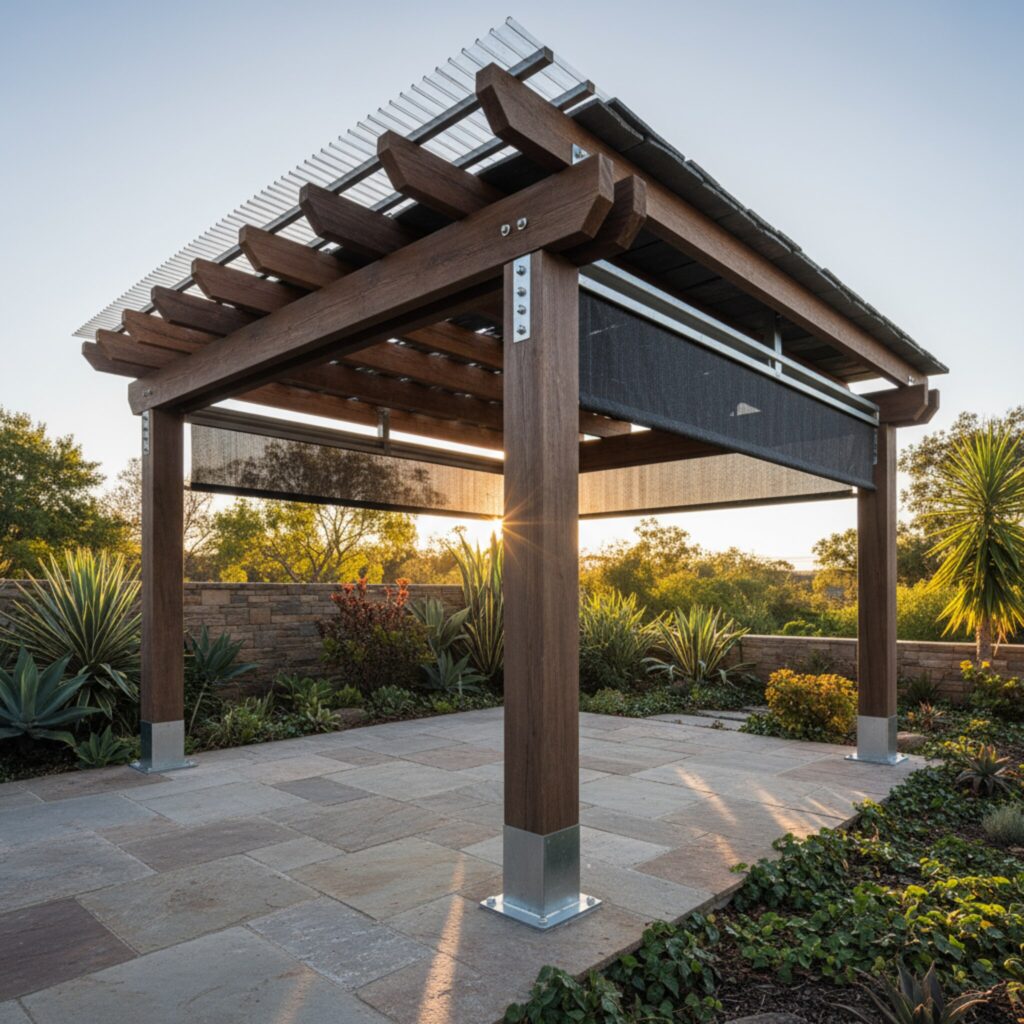 Quels sont les matériaux les plus durables pour une pergola?