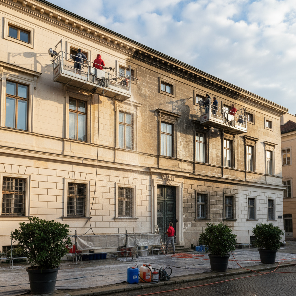 Comment nettoyer une façade?