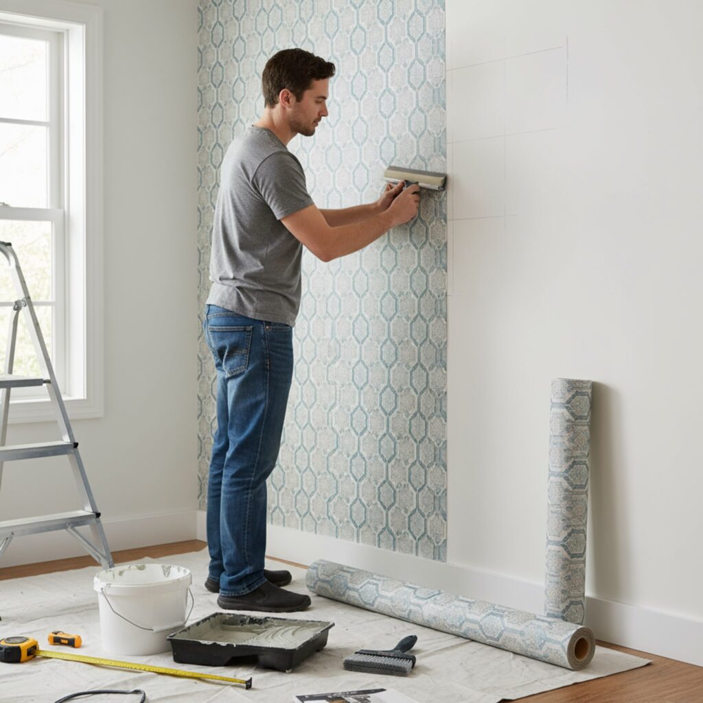 Comment poser soi-même un revêtement mural?