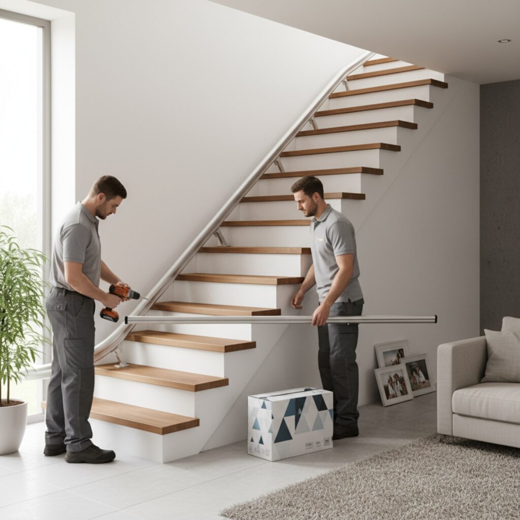 Faut-il des travaux importants pour installer un monte-escalier?
