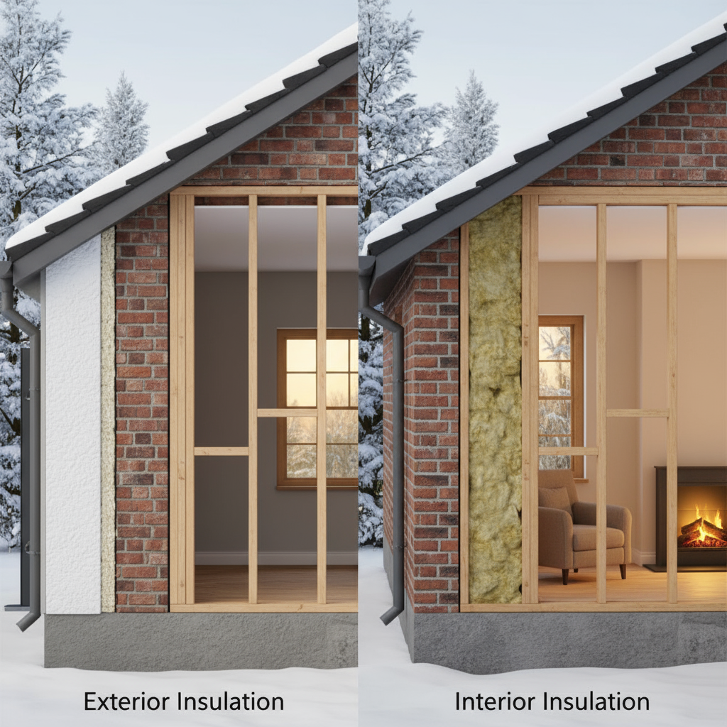 Isolation intérieure ou extérieure : que choisir?