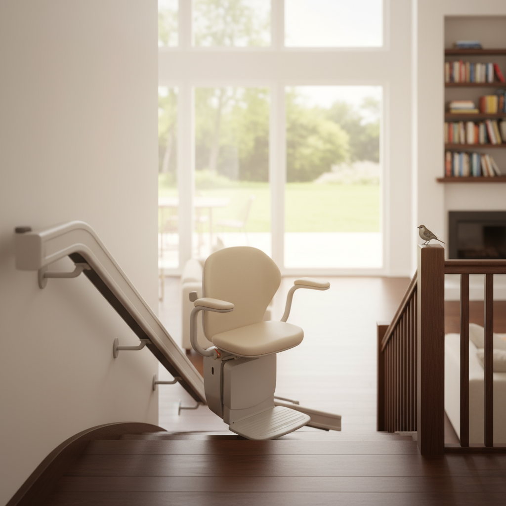 Le monte-escalier est-il silencieux?