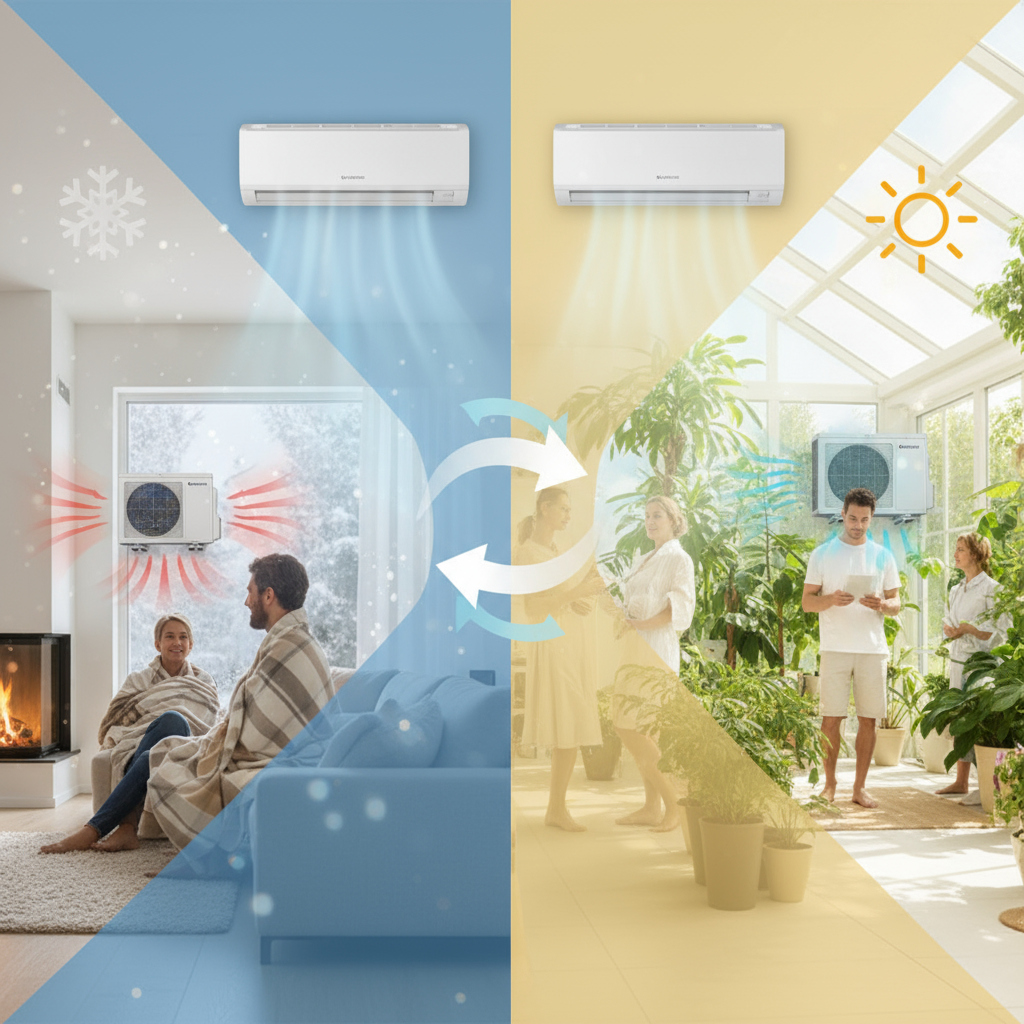 Quels sont les avantages d’une climatisation réversible?