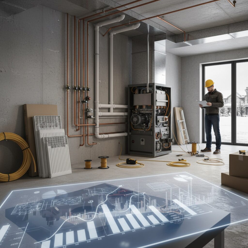 Quels sont les coûts d'installation d'un chauffage?