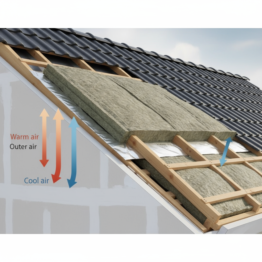 Comment fonctionne l’isolation sous rampants?