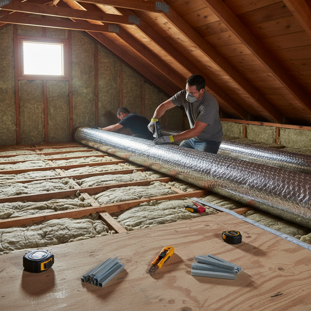 Peut-on poser de l'isolant mince en complément dans les combles?