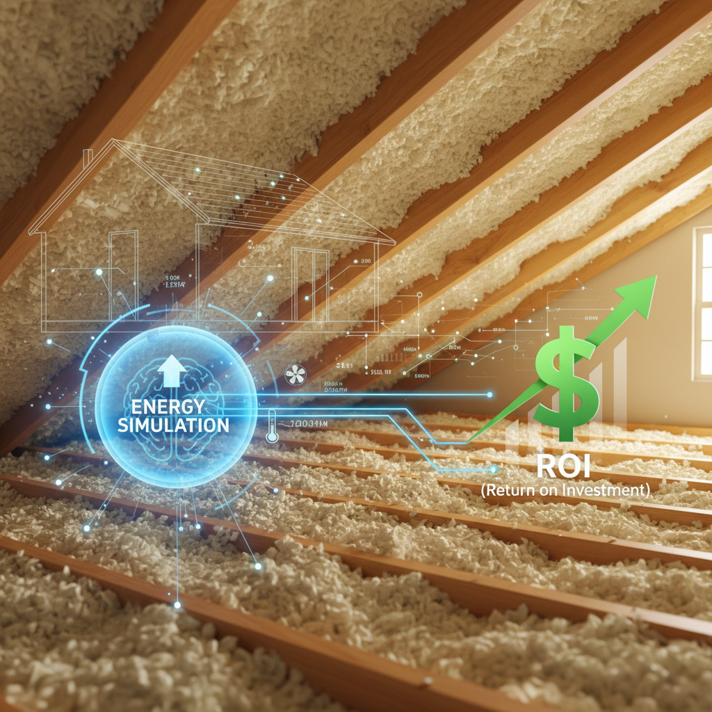 Quelle simulation énergétique pour le ROI de l’isolation des combles?