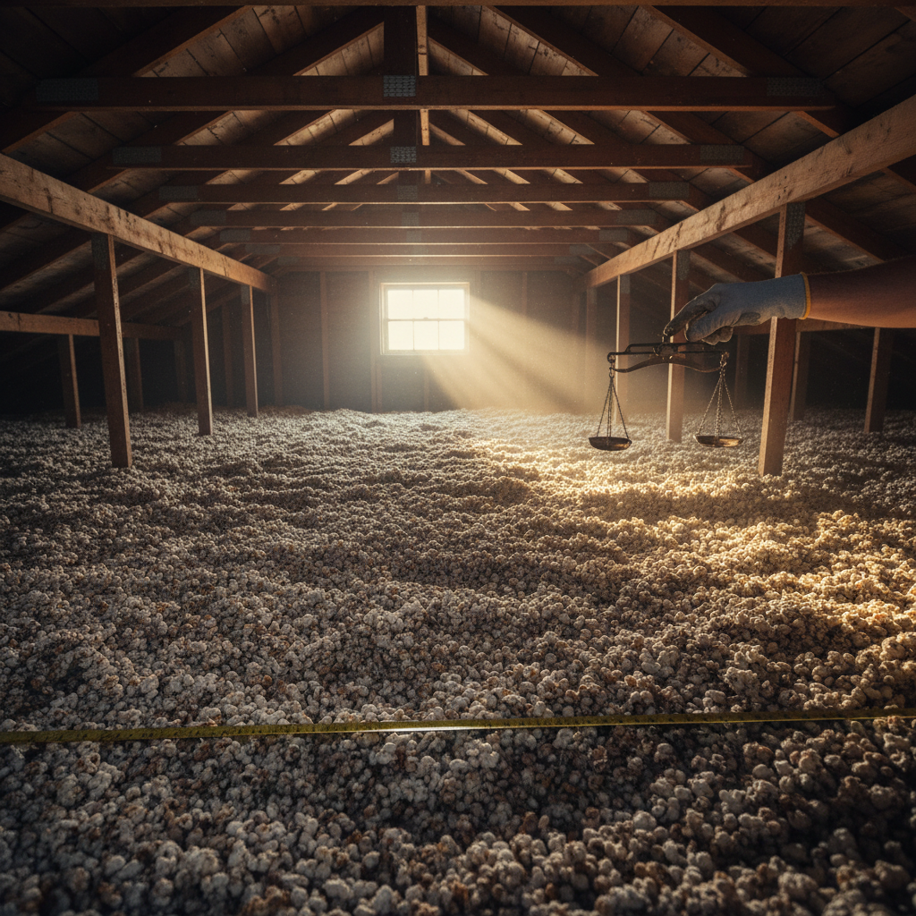 Combien coûte l’isolation des combles avec de la vermiculite soufflée?