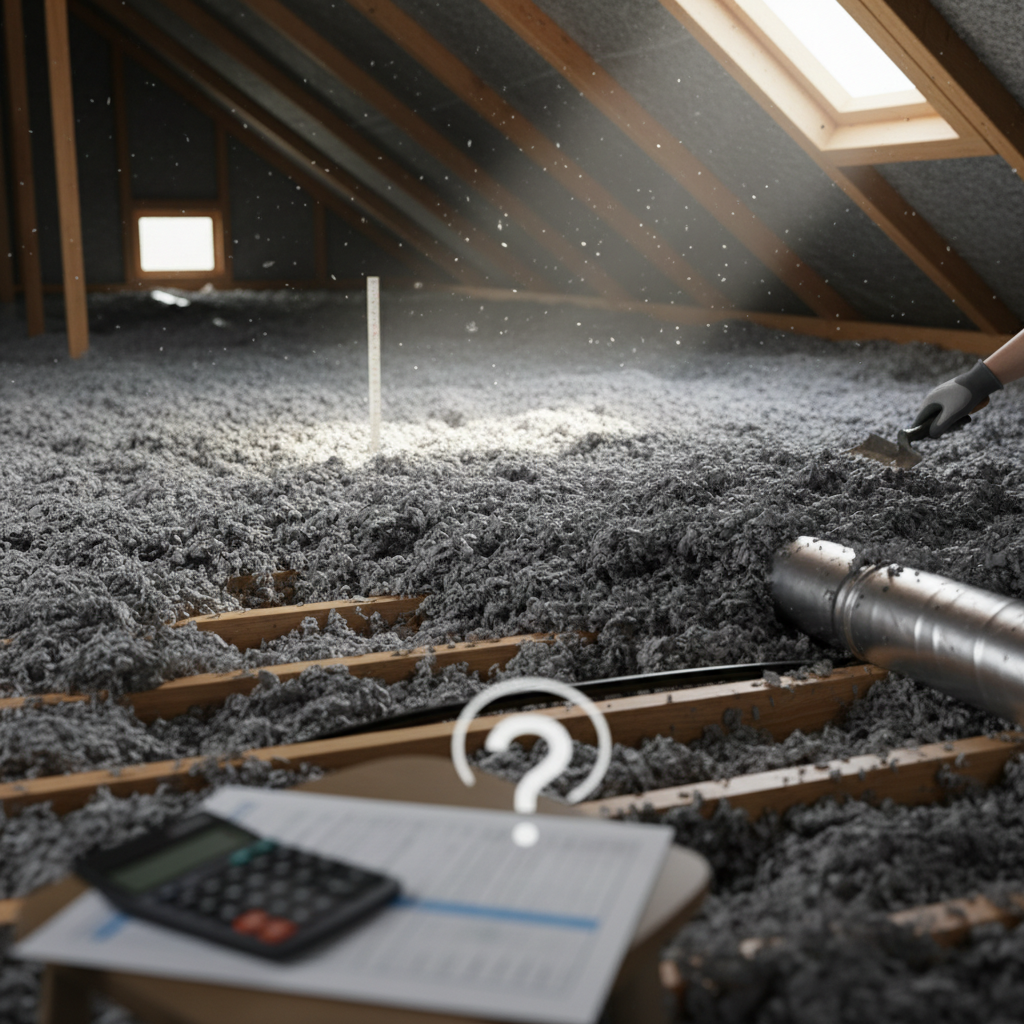 Quel est le prix de la ouate de cellulose dense pour les combles?